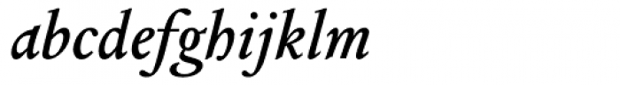 Columbus MT SemiBold Italic Font LOWERCASE