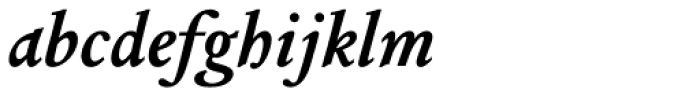 Columbus Pro Bold Italic Font LOWERCASE