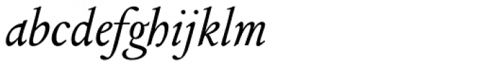 Columbus Pro Italic Font LOWERCASE