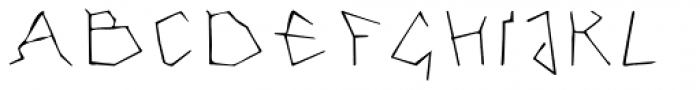 Comanche EF Alternative Font LOWERCASE