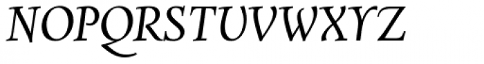 Combi Italic Book Font UPPERCASE