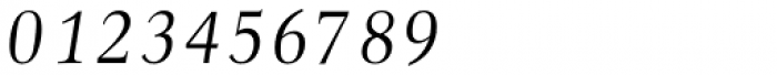 Combi Serif Light Oblique Font OTHER CHARS