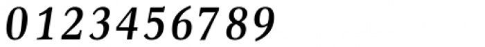 Combi Serif Medium Oblique Font OTHER CHARS
