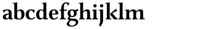 Combi Serif SemiBold Font LOWERCASE