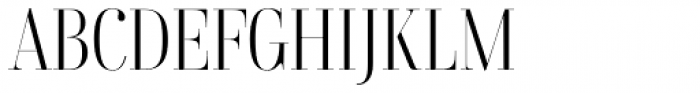 Combinado Serif Light Font UPPERCASE