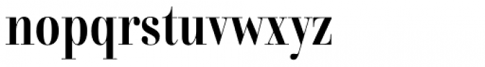 Combinado Serif Regular Font LOWERCASE