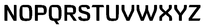 Comeback Sans Bold Font UPPERCASE