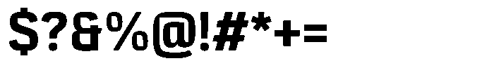 Comeback Sans Extra Bold Font OTHER CHARS