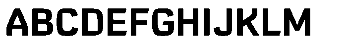 Comeback Sans Extra Bold Font UPPERCASE