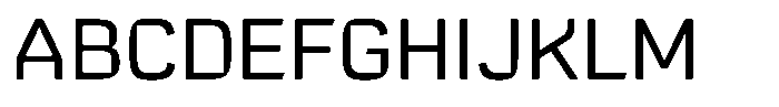 Comeback Sans Medium Font UPPERCASE