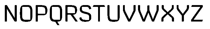 Comeback Sans Medium Font UPPERCASE
