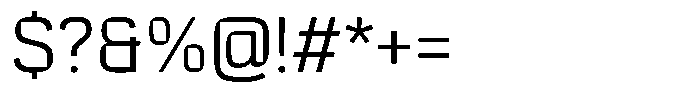 Comeback Sans Regular Font OTHER CHARS