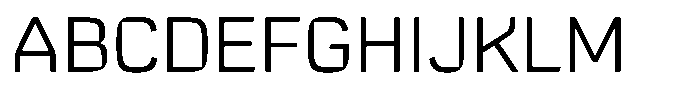 Comeback Sans Regular Font UPPERCASE