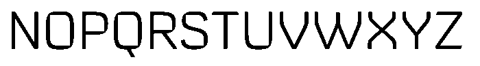 Comeback Sans Regular Font UPPERCASE