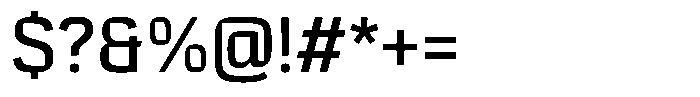 Comeback Sans Semi Bold Font OTHER CHARS