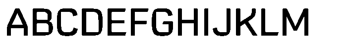 Comeback Sans Semi Bold Font UPPERCASE