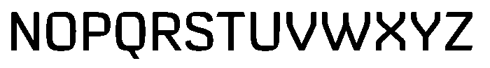 Comeback Sans Semi Bold Font UPPERCASE