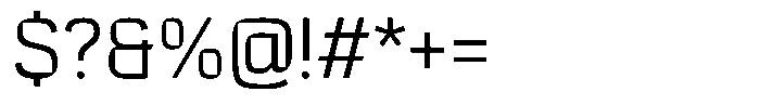 Comeback Sans Variable Light Font OTHER CHARS