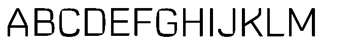 Comeback Sans Variable Light Font UPPERCASE
