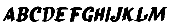 Comedy Time JNL Oblique FONT