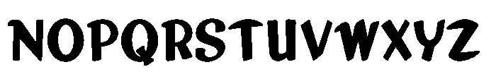 Comedy Time JNL Regular Font UPPERCASE