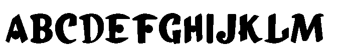 Comedy Time JNL Regular FONT