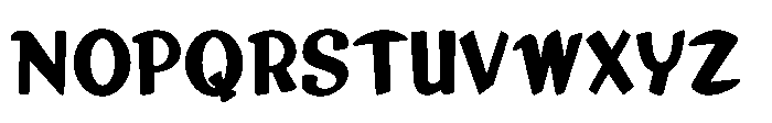 Comedy Time JNL Regular Font LOWERCASE