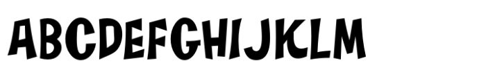 Comedy Writer JNL Regular Font UPPERCASE