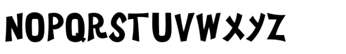 Comedy Writer JNL Regular Font UPPERCASE