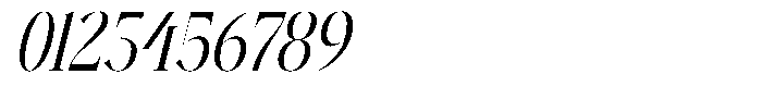 Comela Barier Italic Italic Font OTHER CHARS