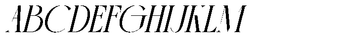 Comela Barier Italic Italic Font UPPERCASE