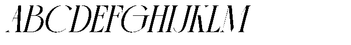 Comela Barier Italic Italic FONT