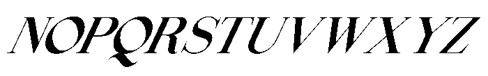 Comethrue Bold Condensed Italic Font UPPERCASE