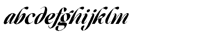 Comethrue Bold Condensed Italic FONT