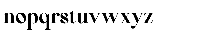 Comethrue Bold Condensed Font LOWERCASE