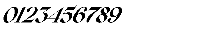 Comethrue Bold Italic Font OTHER CHARS