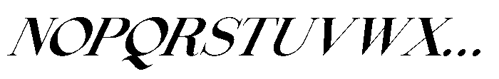 Comethrue Bold Italic Font UPPERCASE