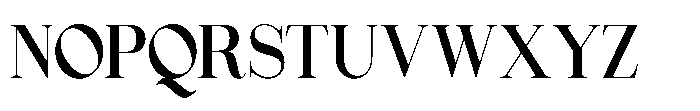 Comethrue Bold Ultra Condensed Font UPPERCASE