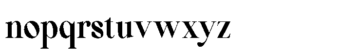 Comethrue Bold Ultra Condensed Font LOWERCASE