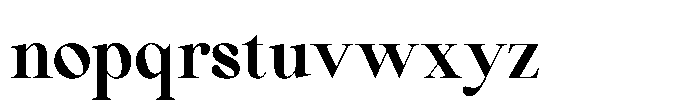 Comethrue Bold Font LOWERCASE