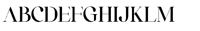 Comethrue Demi Bold Condensed Font UPPERCASE