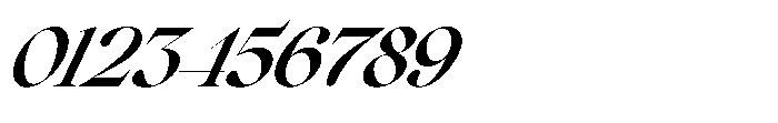 Comethrue Demi Bold Italic Font OTHER CHARS