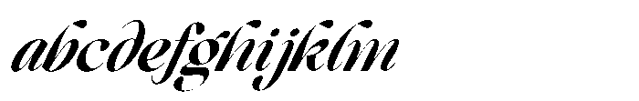 Comethrue Demi Bold Italic FONT