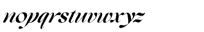 Comethrue Demi Bold Italic Font LOWERCASE