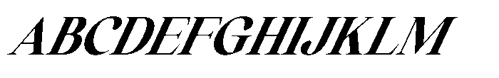 Comethrue Heavy Condensed Italic Font UPPERCASE