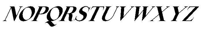 Comethrue Heavy Condensed Italic Font UPPERCASE