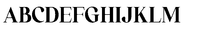 Comethrue Heavy Condensed Font UPPERCASE
