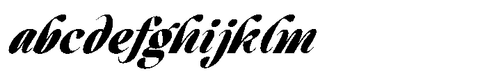 Comethrue Heavy Italic FONT