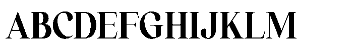 Comethrue Heavy Ultra Condensed Font UPPERCASE