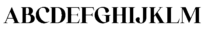 Comethrue Heavy Font UPPERCASE